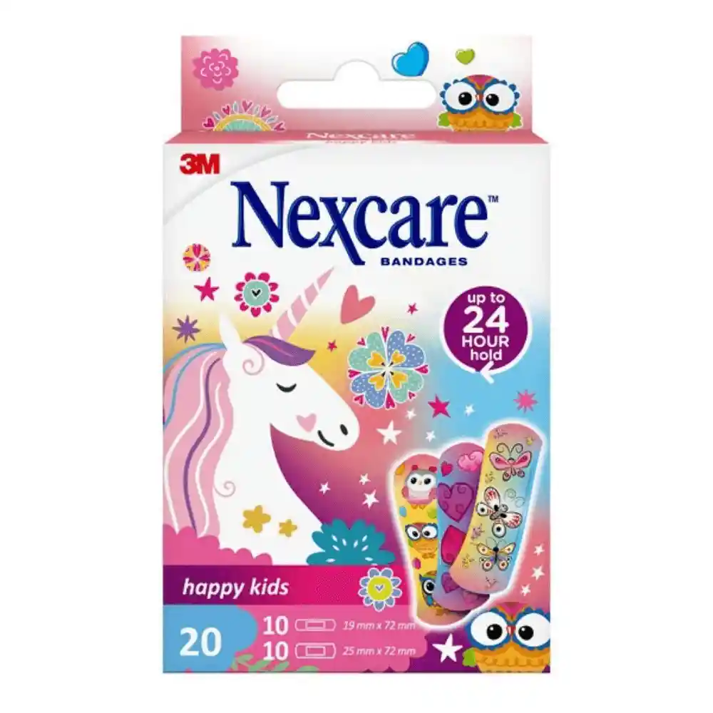 Curas Nexcare Happy Kids Magic Surtido Caja