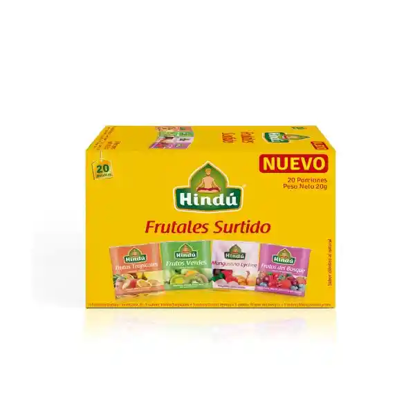 Hindú Infusión Frutales Surtidas