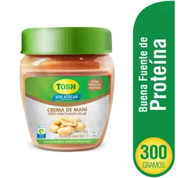 Tosh Crema de Maní sin Azúcar