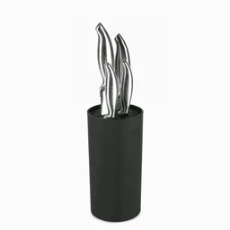 Bloque Negro Palitos Para Cuchillos Ambiente Gourmet