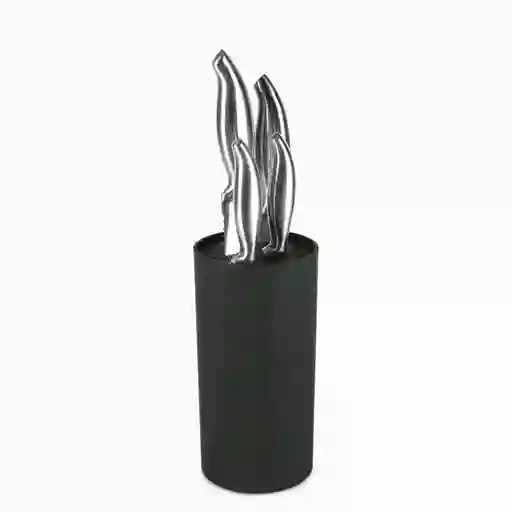 Bloque Negro Palitos Para Cuchillos Ambiente Gourmet