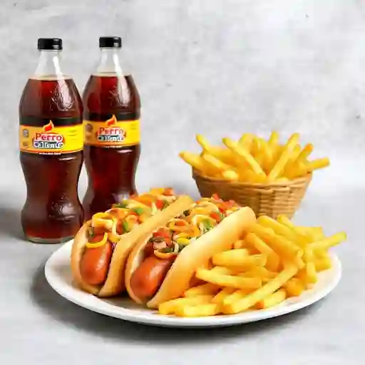 Combo de Perro Caliente Pareja X2