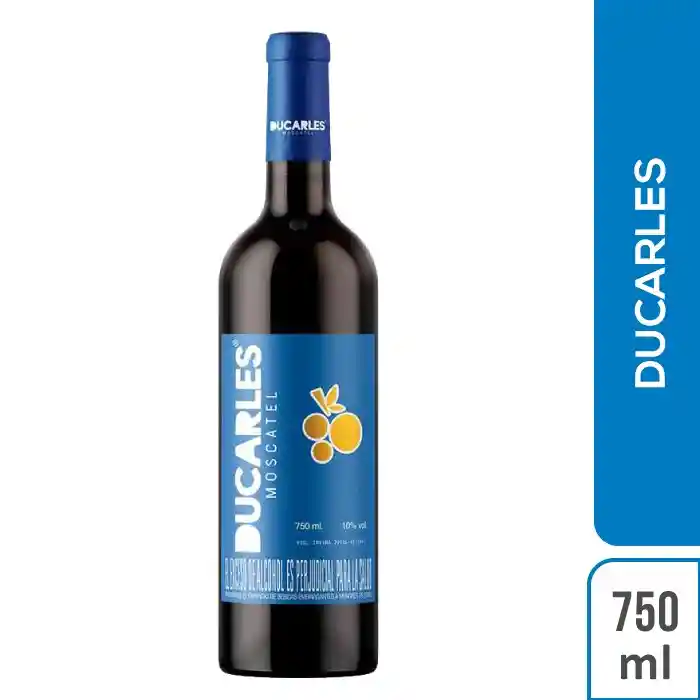 Ducarles Vino Tinto Moscatel