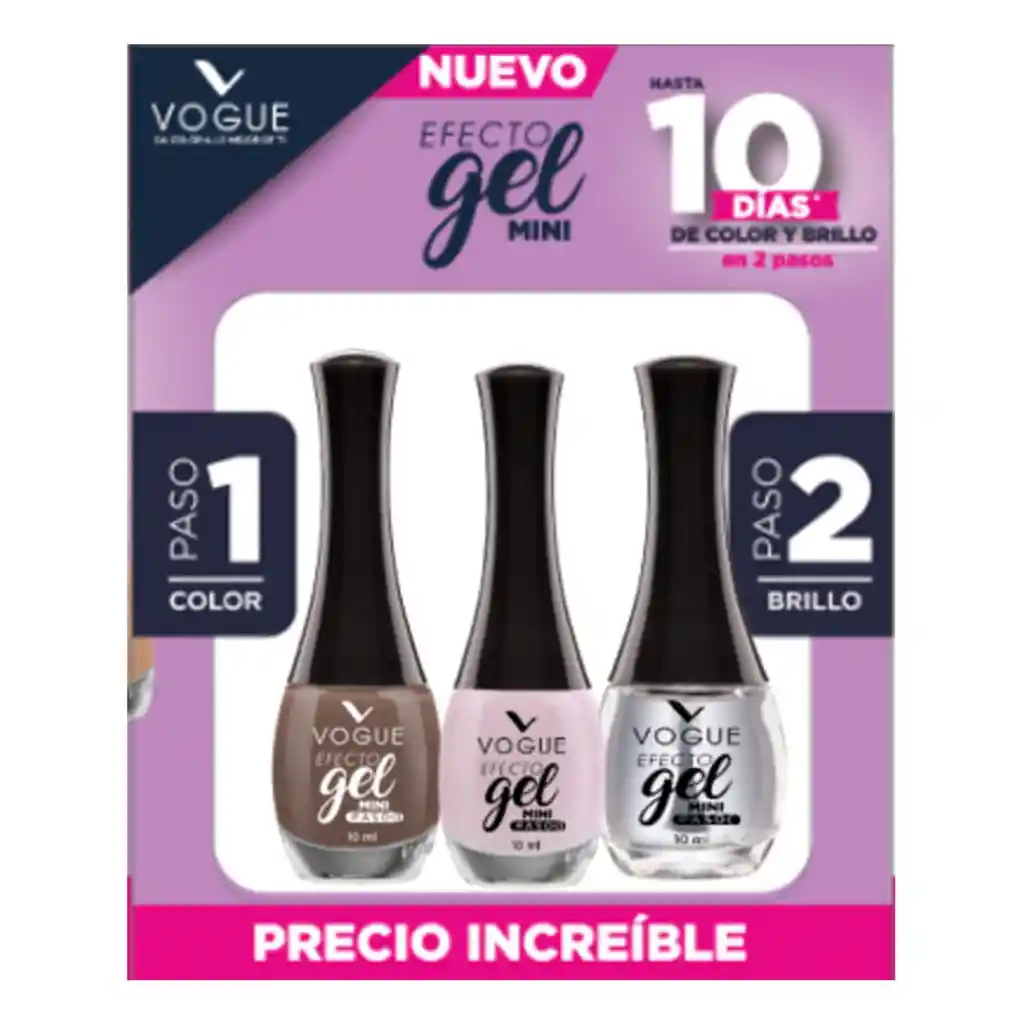Vogue Esmalte Actitud Sutileza y Brillo