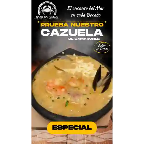 Cazuela de Camarones Super