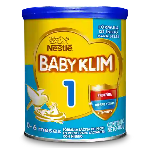 Fórmula infantil BABY KLIM etapa 1 x 400g