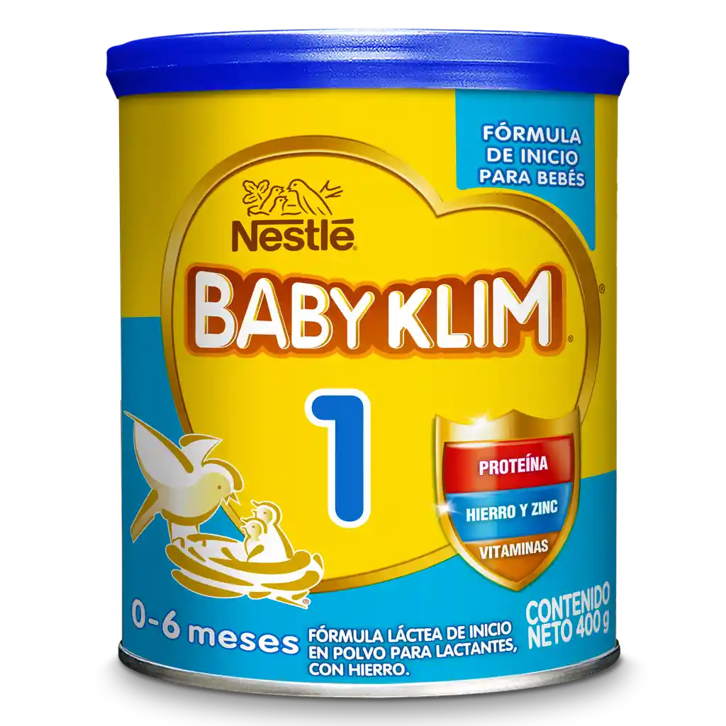 Fórmula infantil BABY KLIM etapa 1 x 400g