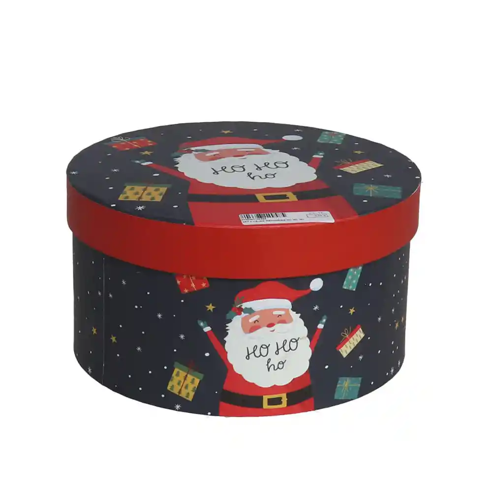 Set Caja Redonda Santa Navidad 23 - Krea