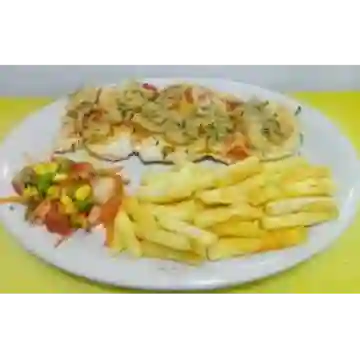 Pechuga en Champiñones