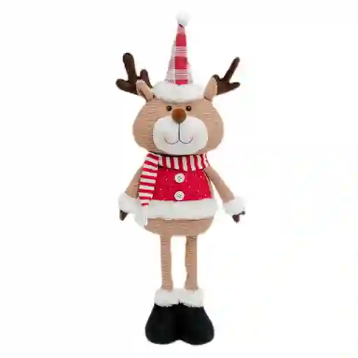 M + Design Muñeco Reno Parado Rustica 67 cm Nav25