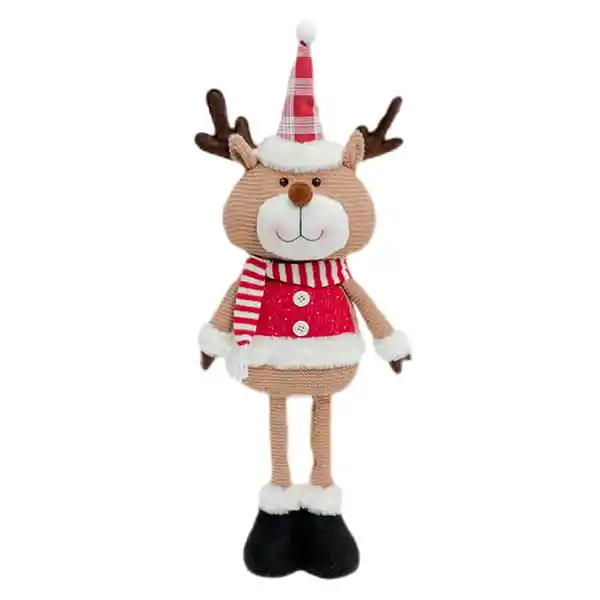 M + Design Muñeco Reno Parado Rustica 67 cm Nav25