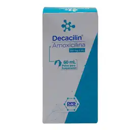 Decacilin (250 Mg/5 ml) amoxicilina