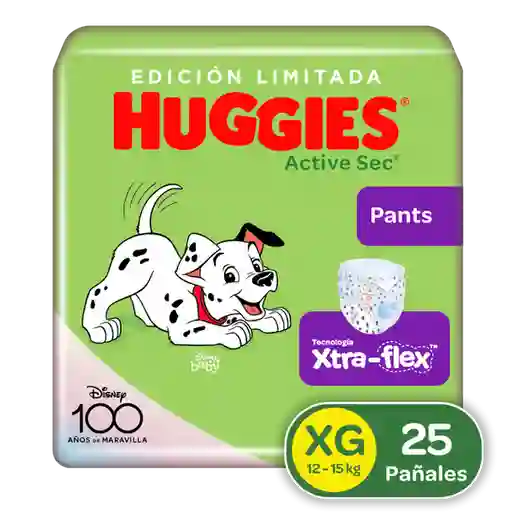 Huggies Pañal Pants Xtra Flex Active Sec Talla XG