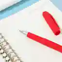 Miniso Esfero De Gel Rojo Tinta Roja 0.7 Mm