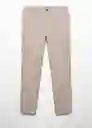 Pantalón Brest Beige Talla 42 Hombre Mango