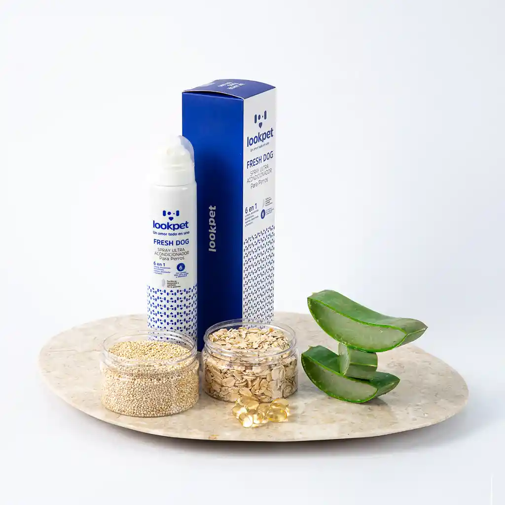 Lookpet Spray Ultra Acondicionador Fresh Dog Para Perro 6 En 1 - 120ml
