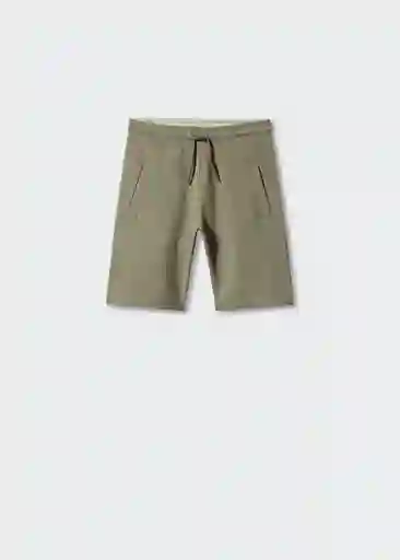 Bermuda Francia Khaki Talla 06 Niños Mango