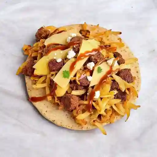 Arepa Chicharrón Chorizo