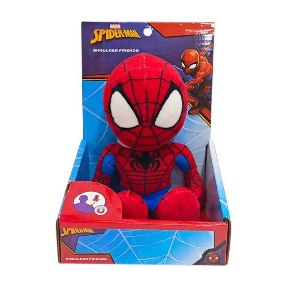 Peluche Spiderman Con Iman Marvel