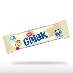 Galak Barra de Chocolate Blanco con Leche