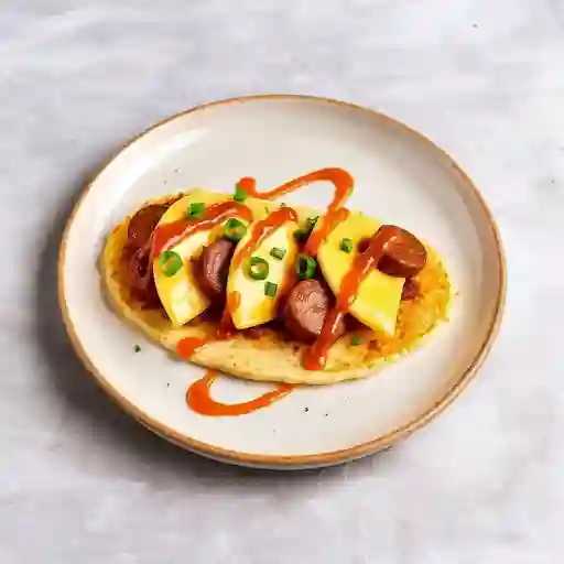 Arepa Con Chorizo