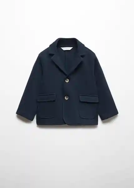 Blazer Americana Sarria Navy Talla 72 Niños Mango