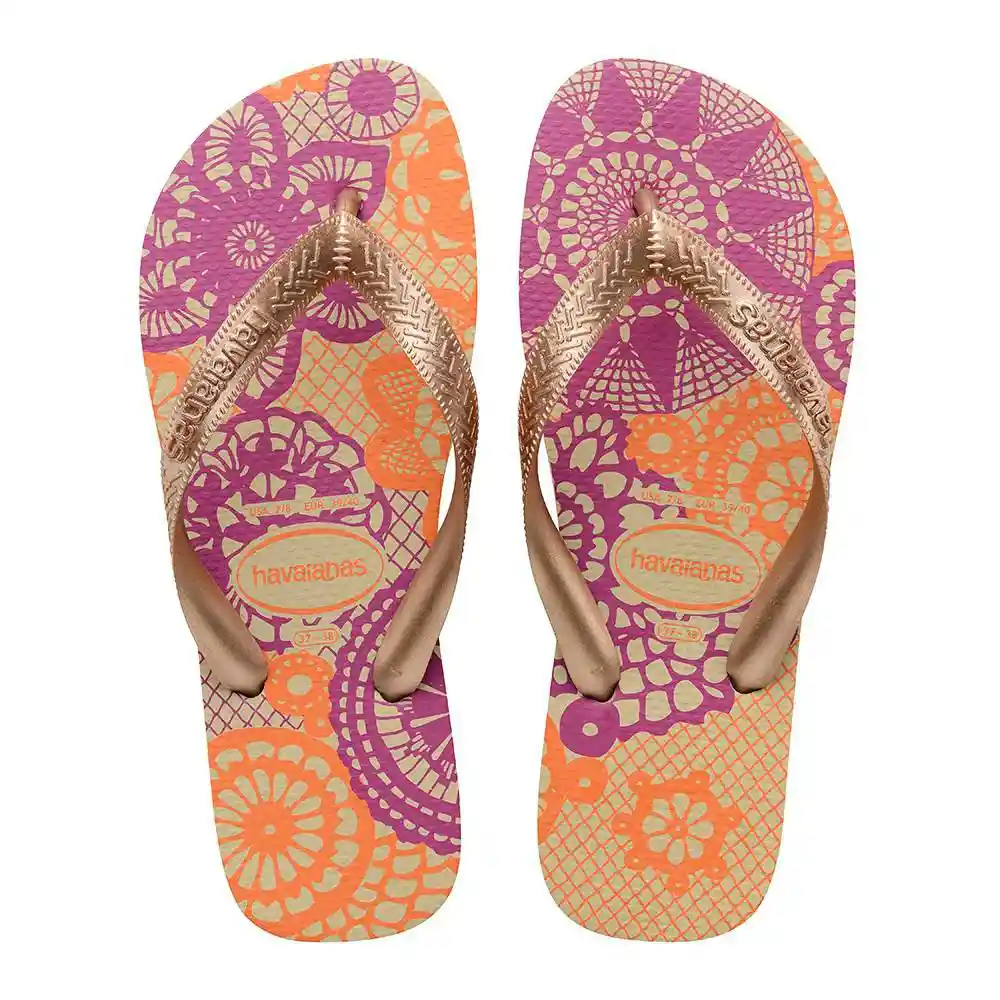 Sandalias Top Spring 37/38-rosegold