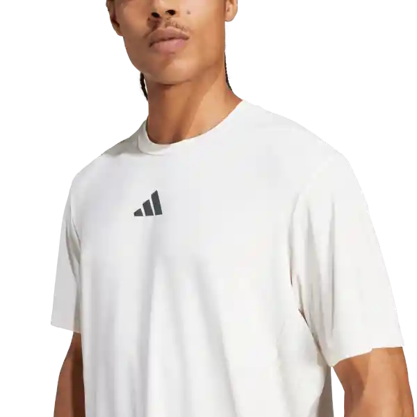 Adidas Camiseta D4T Int Tee Entrenamiento Hombre Blanco Talla L