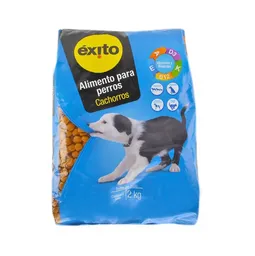 Alimento para Perros Cachorros con Vitaminas y Minerales Exito