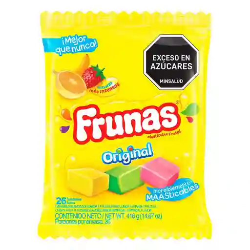 Frunas Caramelo Blando Fruta Fresa Limón Naranja