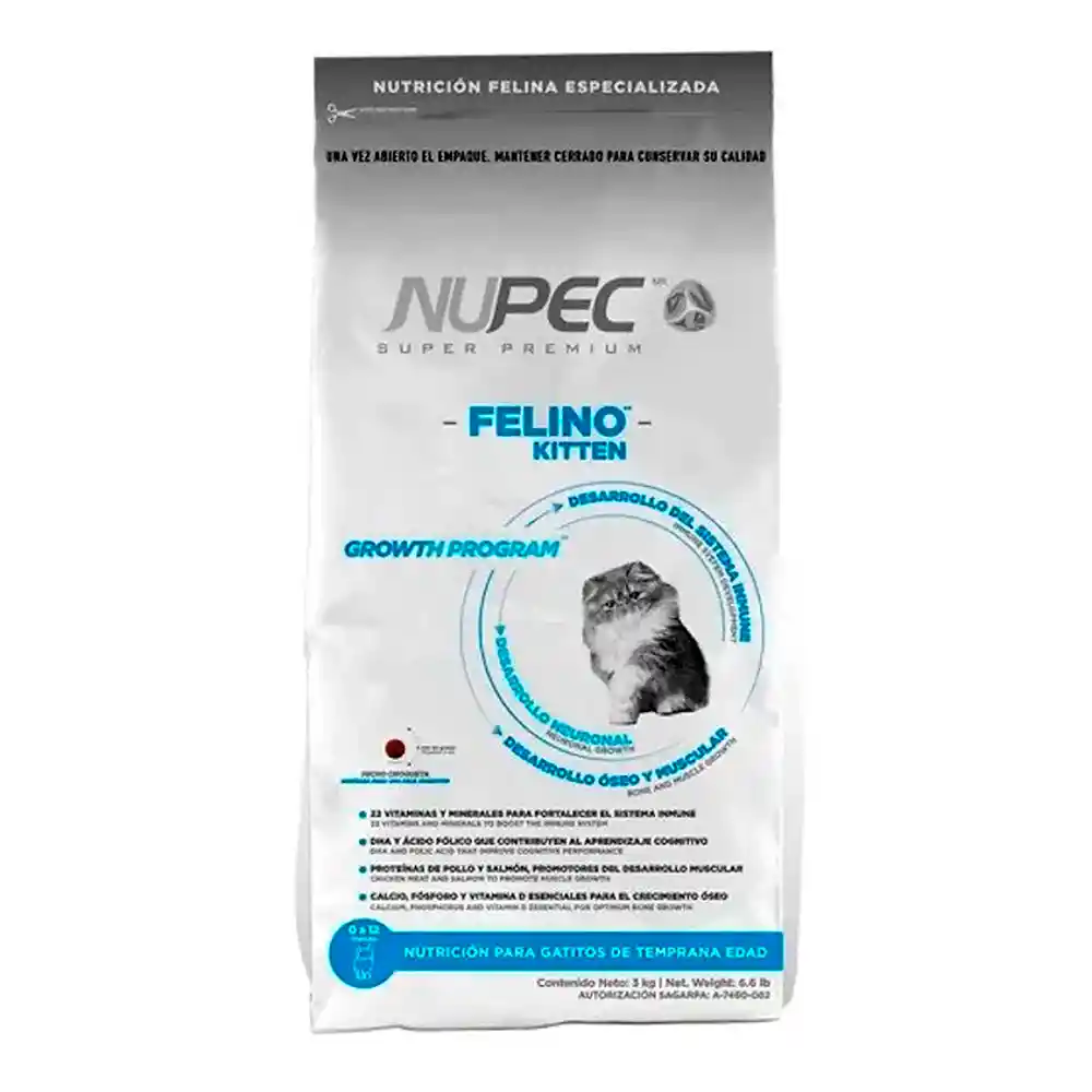   NUPEC Alimento Para Gato Kitten Edad Temprana  