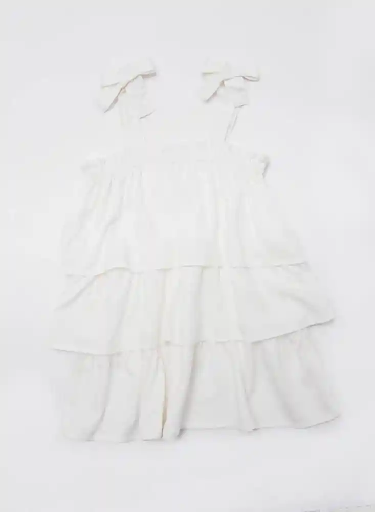 Vestido Tiras 5t - Blanco