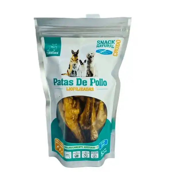 Castas Patas de Pollo Liofilizadas