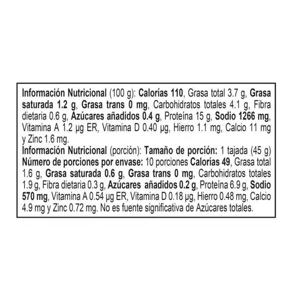 Pernil de Cerdo Ahumado Zenú 450 g