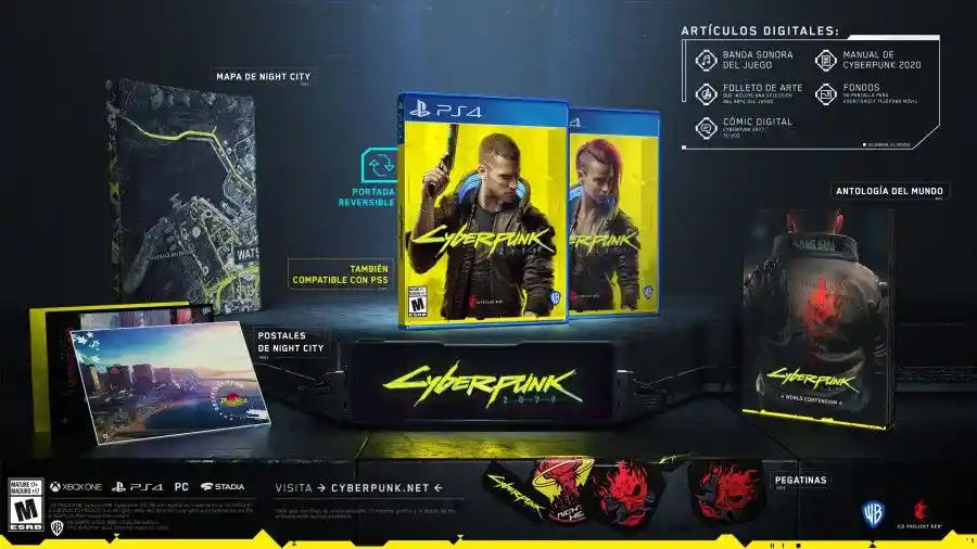 Videojuego Cyberpunk 2077 Ps4 Sin Ref
