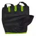 K6 Guantes Para Gimnasio Cuero Fitness Maxcare Verde Talla L