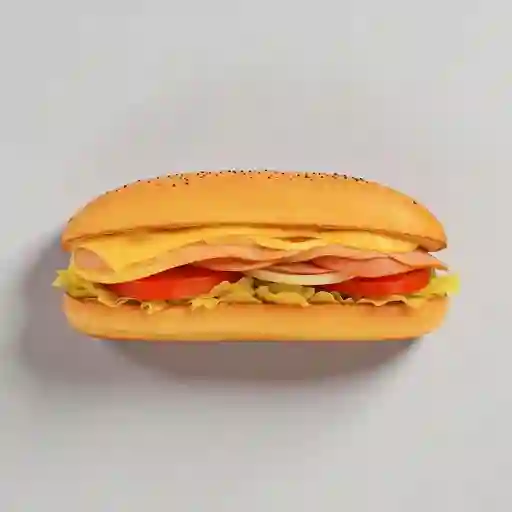 Sandwich de Jamón y Queso en Combo