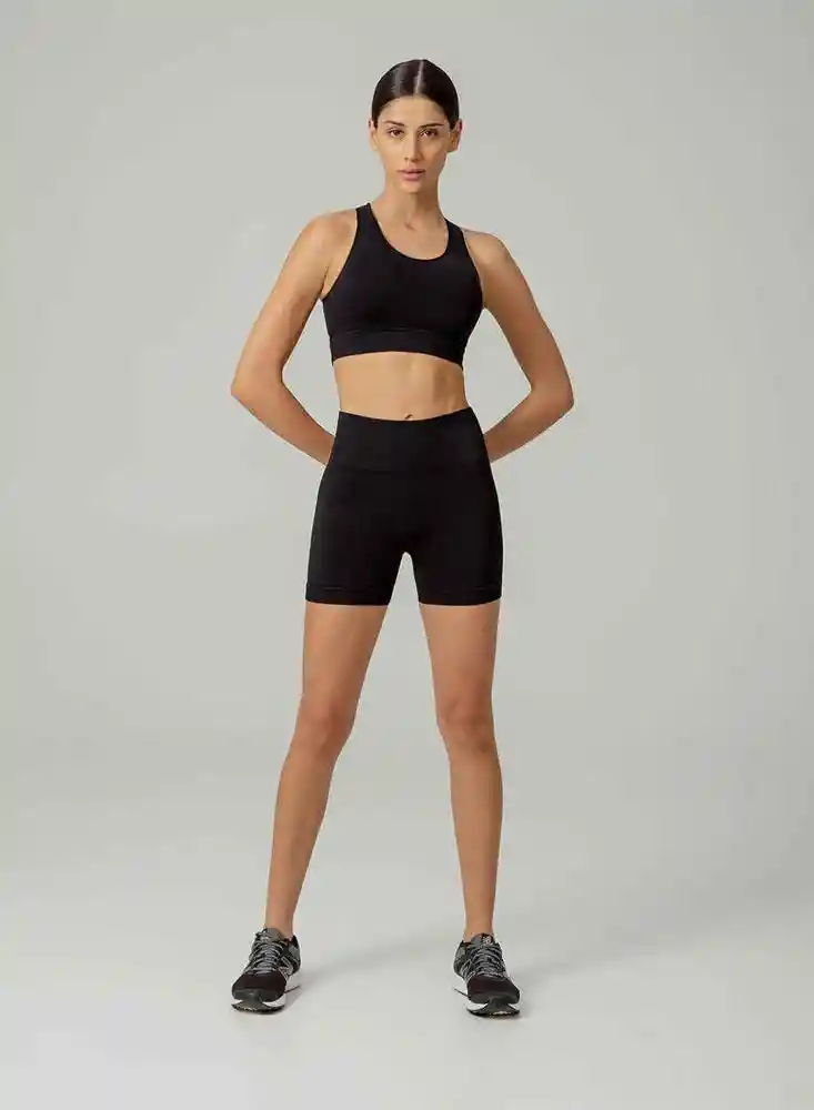 Pantalon Corto L-negro 799