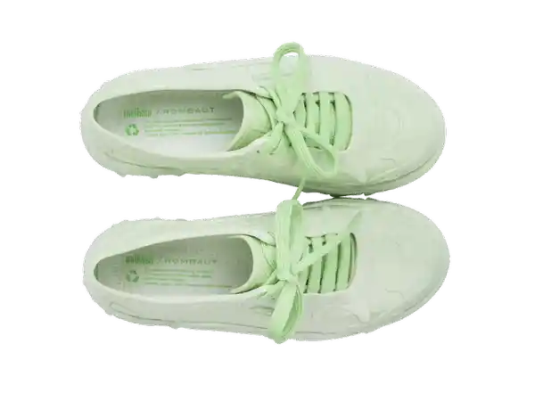 Melissa Tenis Melting Bocaccio + Rombaut Blanco Verde Talla 35