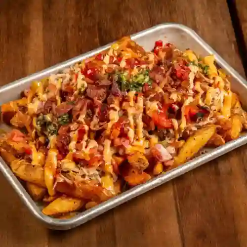 Cheese Bacon Fries Pulled Pork