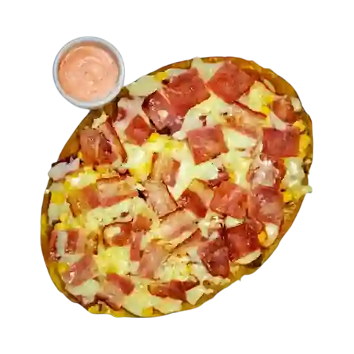 Patacón Pizzao Ranchero