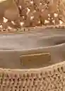Bolso P Espiga Beige Talla 99 Mujer Mango