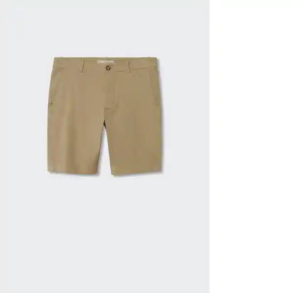 Bermudas Gracia Topo Talla 40 Hombre Mango