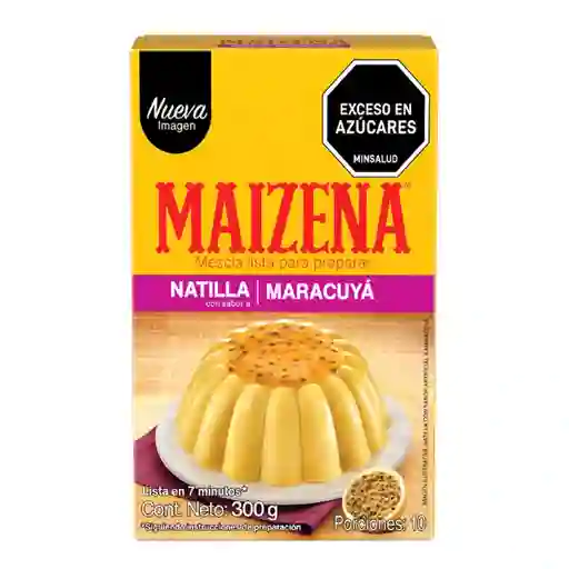 Maizena Mezcla para Preparar Natilla Sabor a Maracuyá