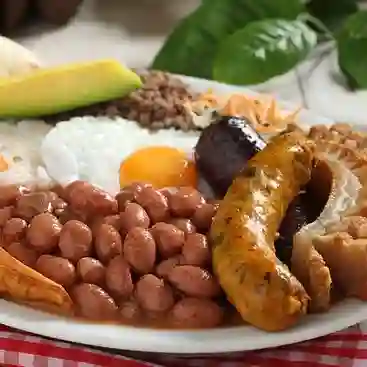 Bandeja Paisa de la Casa