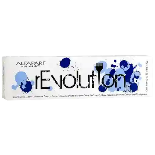 Alfaparf Tinte Permanente en Crema Revolution Azul 