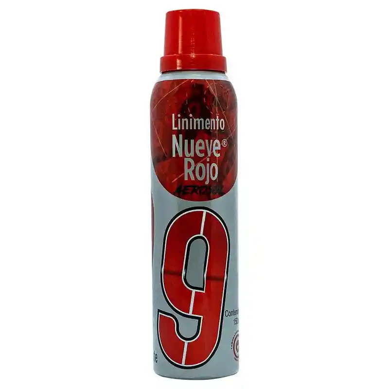 Linimento 9 Rojo Aerosol x 150 mL