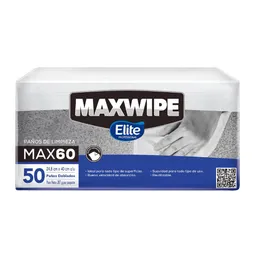 Paño Elite Maxwipe Doblado Max60 12x50 Blanco (1 Und)