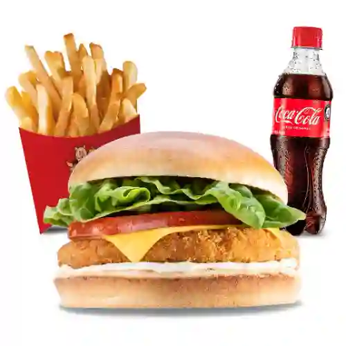 Combo Pollo Apanado + Bebida