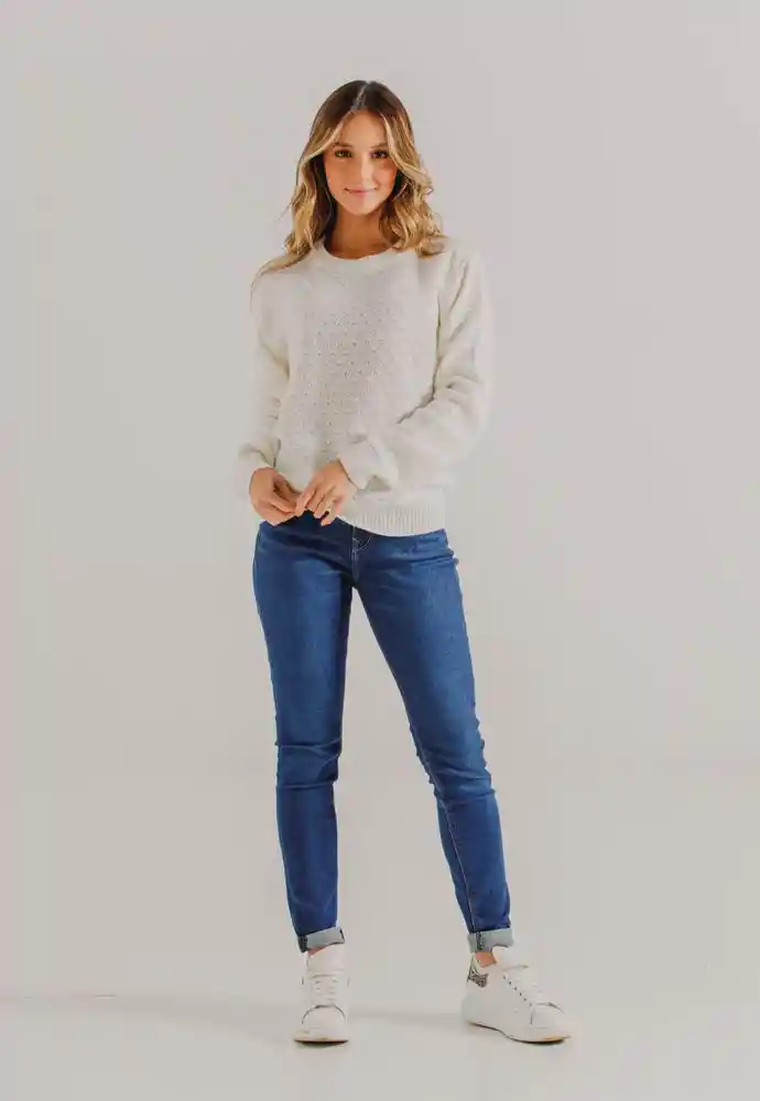 Buso Tejido Cerrado S-marfil